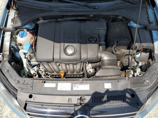 1VWAP7A32CC043000 - 2012 VOLKSWAGEN PASSAT S BLUE photo 11