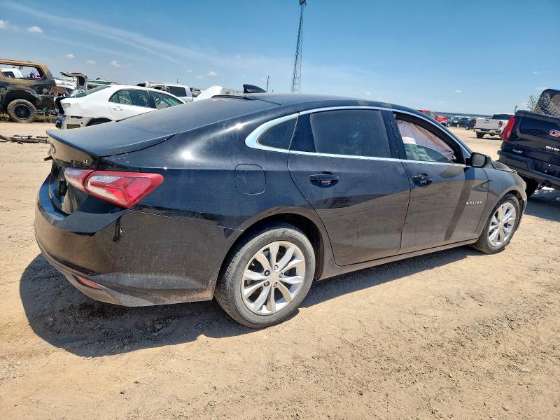 1G1ZD5ST7NF160468 - 2022 CHEVROLET MALIBU LT BLACK photo 3