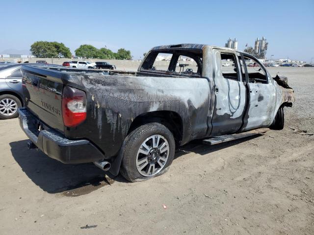 5TFRY5F10JX231454 - 2018 TOYOTA TUNDRA DOUBLE CAB SR/SR5 BLACK photo 3