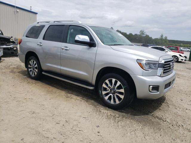 5TDFY5B17NS188221 - 2022 TOYOTA SEQUOIA LIMITED SILVER photo 4