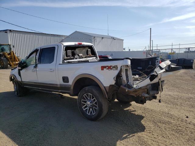 1FT8W3BTXKEF65498 - 2019 FORD F350 SUPER DUTY WHITE photo 2