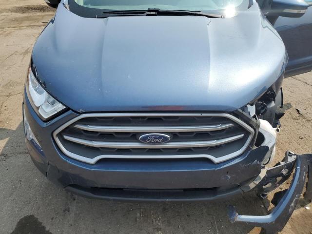 MAJ6S3GL0MC448304 - 2021 FORD ECOSPORT SE BLUE photo 11