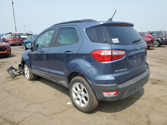 MAJ6S3GL0MC448304 - 2021 FORD ECOSPORT SE BLUE photo 2