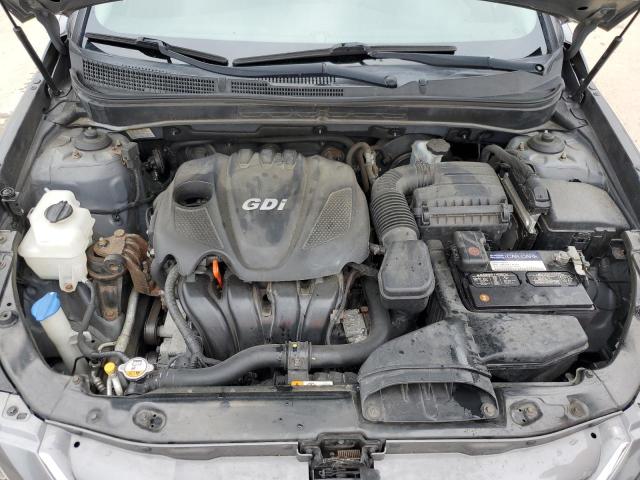 5NPEB4AC0DH685514 - 2013 HYUNDAI SONATA GLS GRAY photo 11