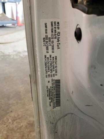 ZFBERFBB0H6E07666 - 2017 RAM PROMASTER SLT WHITE photo 12