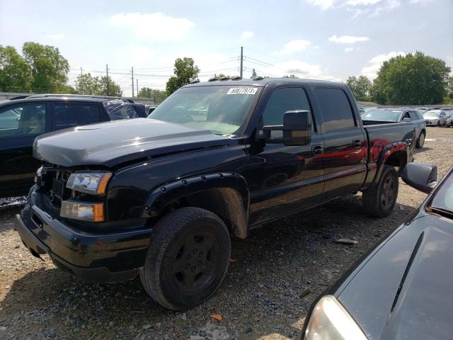 2GCEK13Z971133905 - 2007 CHEVROLET SILVERADO K1500 CLASSIC CREW CAB BLACK photo 1