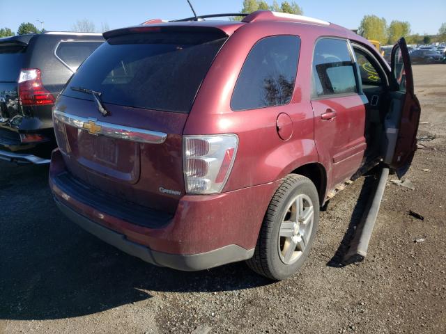 2CNDL33F086003179 - 2008 CHEVROLET EQUINOX LT BURGUNDY photo 4