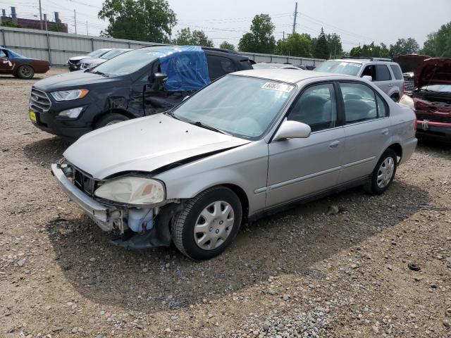2HGEJ6610YH514512 - 2000 HONDA CIVIC BASE SILVER photo 1