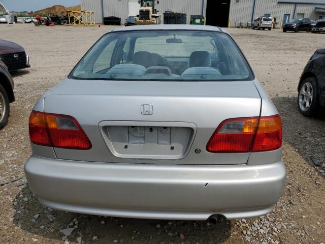 2HGEJ6610YH514512 - 2000 HONDA CIVIC BASE SILVER photo 6