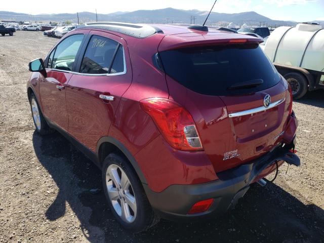 KL4CJHSB0FB225453 - 2015 BUICK ENCORE PREMIUM RED photo 3