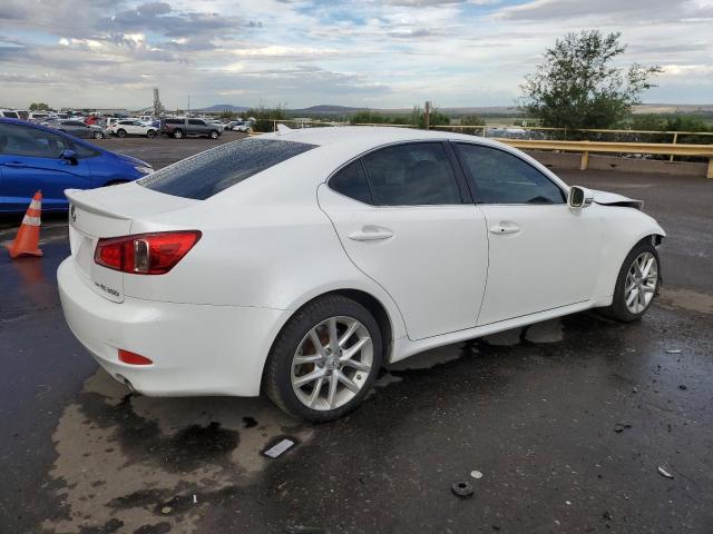 JTHCE5C21C5002631 - 2012 LEXUS IS 350 WHITE photo 3