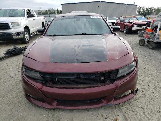 2C3CDXHG8JH139001 - 2018 DODGE CHARGER SXT PLUS MAROON photo 5