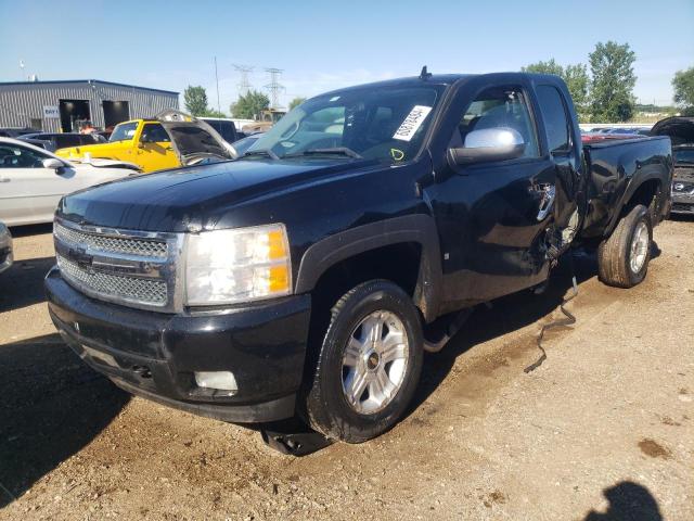 1GCEK19J58Z184618 - 2008 CHEVROLET SILVERADO K1500 BLACK photo 1