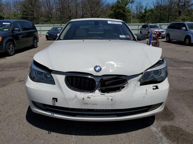 WBANV13508CZ54288 - 2008 BMW 528 XI WHITE photo 5