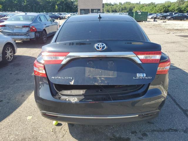 4T1BD1EBXFU041133 - 2015 TOYOTA AVALON HYBRID BLUE photo 6