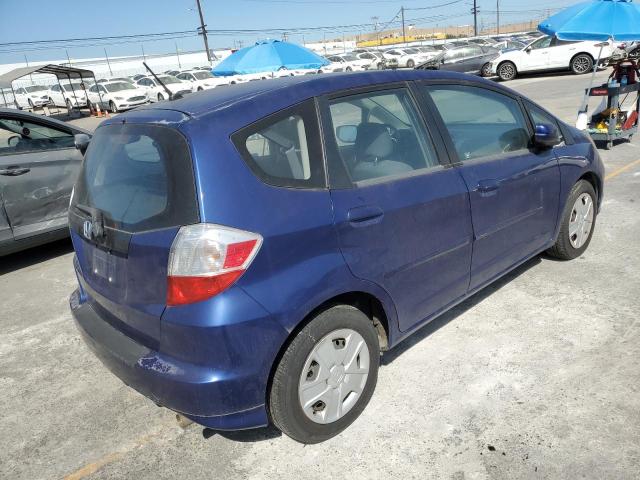 JHMGE8G32CC015082 - 2012 HONDA FIT BLUE photo 3