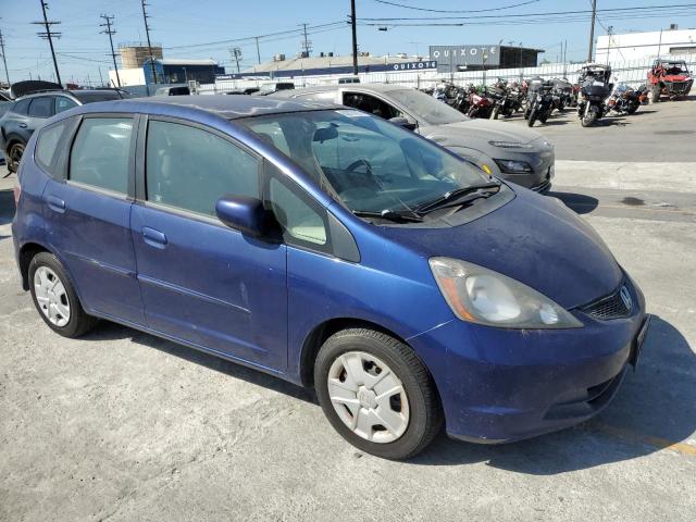 JHMGE8G32CC015082 - 2012 HONDA FIT BLUE photo 4