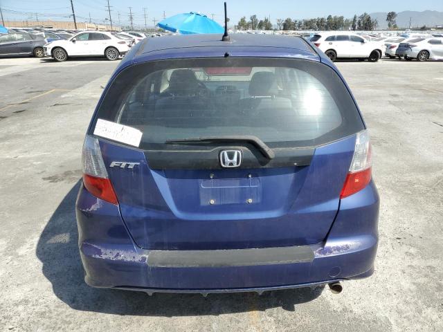 JHMGE8G32CC015082 - 2012 HONDA FIT BLUE photo 6