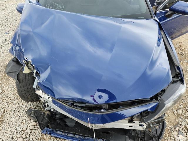 4T1T11AK7RU203341 - 2024 TOYOTA CAMRY SE NIGHT SHADE BLUE photo 11