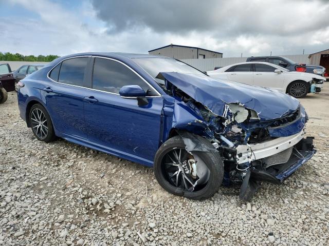 4T1T11AK7RU203341 - 2024 TOYOTA CAMRY SE NIGHT SHADE BLUE photo 4