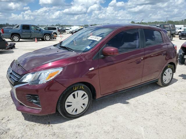 ML32AUHJ5MH005909 - 2021 MITSUBISHI MIRAGE ES MAROON photo 1