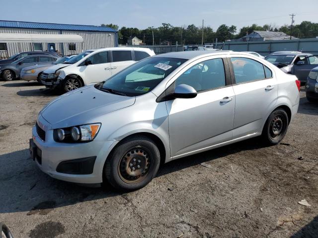 1G1JA5SH1D4155908 - 2013 CHEVROLET SONIC LS SILVER photo 1