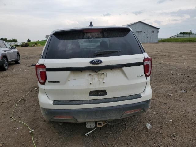 1FM5K8ARXJGB19156 - 2018 FORD EXPLORER POLICE INTERCEPTOR 白色 照片 6