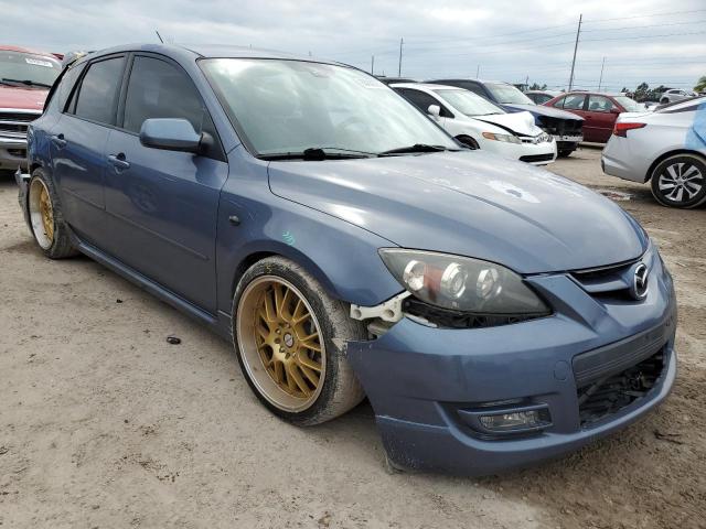 JM1BK34L571736350 - 2007 MAZDA SPEED 3 BLUE photo 1