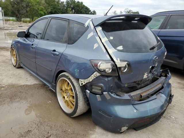 JM1BK34L571736350 - 2007 MAZDA SPEED 3 BLUE photo 3