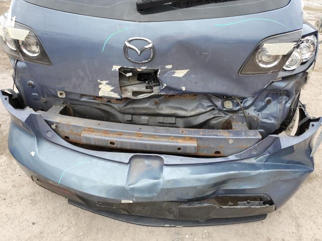 JM1BK34L571736350 - 2007 MAZDA SPEED 3 BLUE photo 9