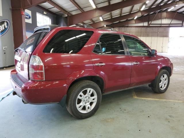 2HNYD18915H531141 - 2005 ACURA MDX TOURING RED photo 3