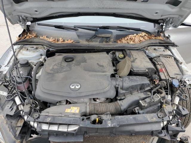 SJKCH5CPXHA033540 - 2017 INFINITI QX30 BASE SILVER photo 11