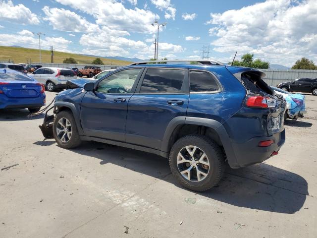 1C4PJMBX8JD559979 - 2018 JEEP CHEROKEE TRAILHAWK BLUE photo 2