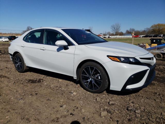 4T1S11AK6PU110318 - 2023 TOYOTA CAMRY SE NIGHT SHADE WHITE photo 4