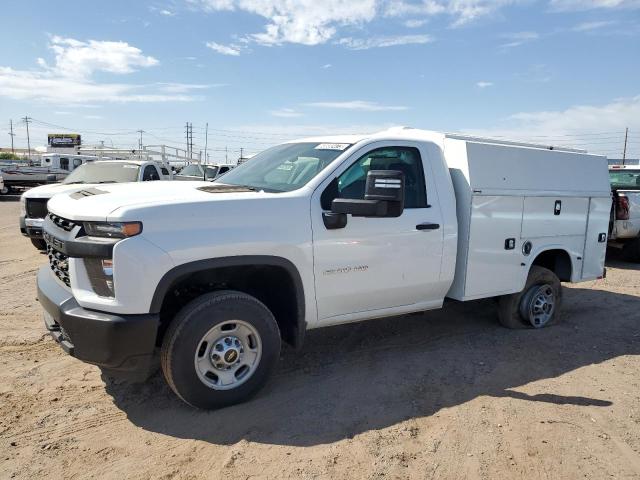 1GB0WLE73NF305734 - 2022 CHEVROLET SILVERADO C2500 HEAVY DUTY WHITE photo 1