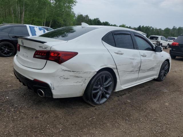 19UUB1F61KA800558 - 2019 ACURA TLX TECHNOLOGY WHITE photo 3