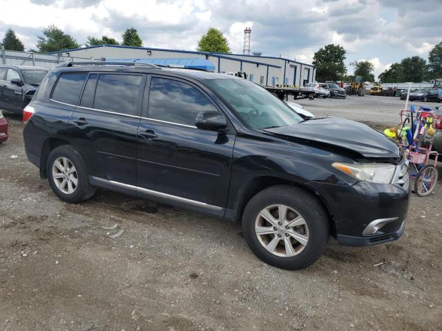 5TDBK3EH7DS224145 - 2013 TOYOTA HIGHLANDER BASE BLACK photo 4