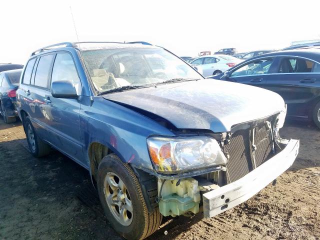 JTEGD21A540105088 - 2004 TOYOTA HIGHLANDER  photo 1