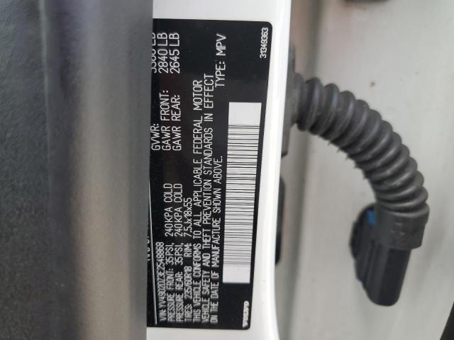 YV4902DZ3E2548868 - 2014 VOLVO XC60 T6 WHITE photo 13