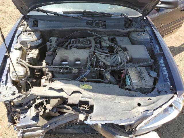 1G2NF52E61M577642 - 2001 PONTIAC GRAND AM SE1 BLUE photo 11