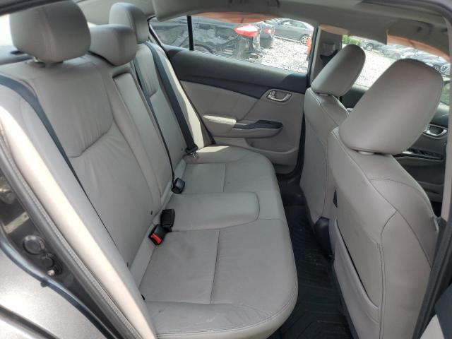 2HGFB2F91DH512973 - 2013 HONDA CIVIC EXL رمادي صورة 10