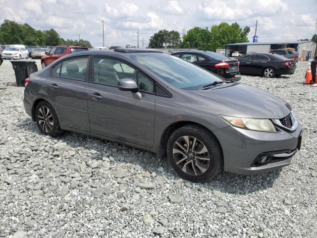 2HGFB2F91DH512973 - 2013 HONDA CIVIC EXL رمادي صورة 4