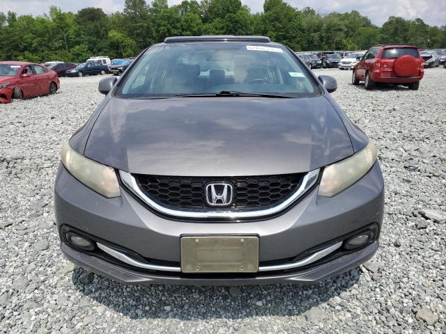 2HGFB2F91DH512973 - 2013 HONDA CIVIC EXL رمادي صورة 5