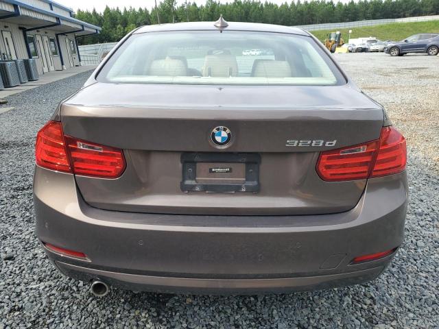 WBA3D3C56EK154263 - 2014 BMW 328 D BROWN photo 6