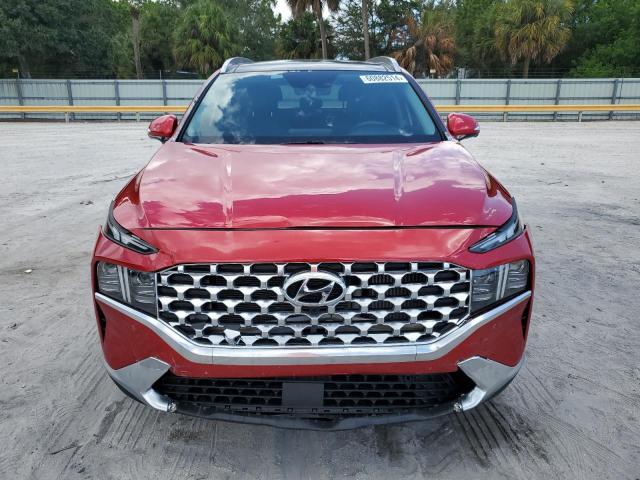 5NMS44ALXPH586746 - 2023 HYUNDAI SANTA FE LIMITED RED photo 5