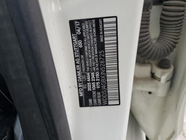 WDDSJ4GBXJN528725 - 2018 MERCEDES-BENZ CLA 250 4MATIC WHITE photo 12