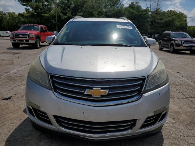 1GNKVJKD4EJ118447 - 2014 CHEVROLET TRAVERSE LTZ SILVER photo 5