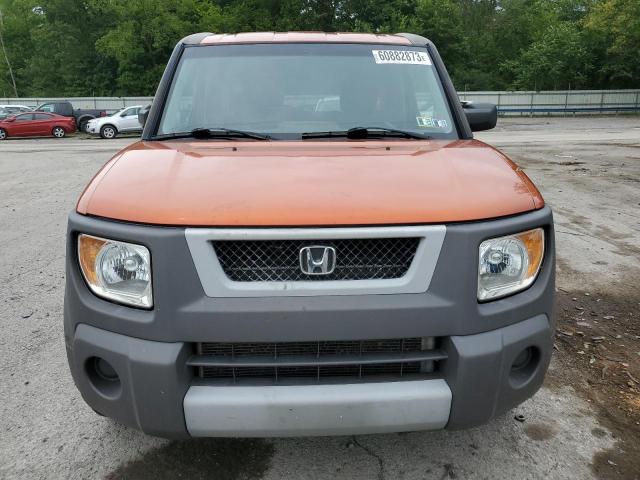 5J6YH28524L038531 - 2004 HONDA ELEMENT EX ORANGE photo 5