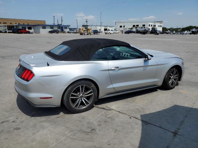 1FATP8UH8G5222330 - 2016 FORD MUSTANG SILVER photo 3