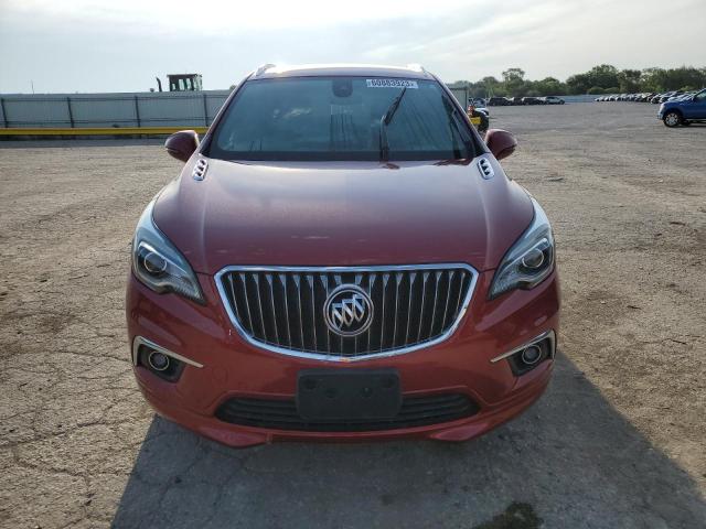 LRBFXESX1GD174643 - 2016 BUICK ENVISION PREMIUM RED photo 5